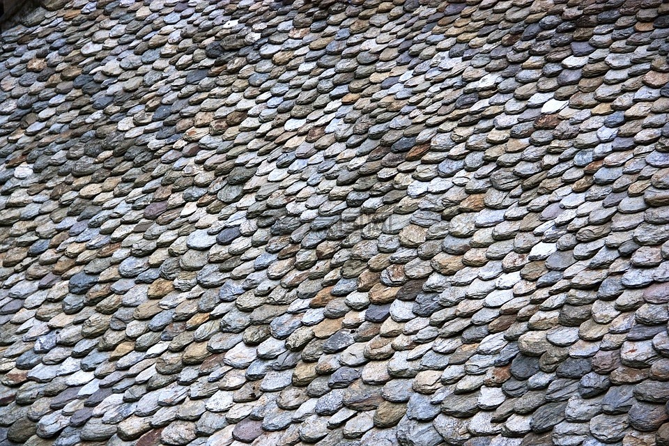 屋顶,板岩,法国