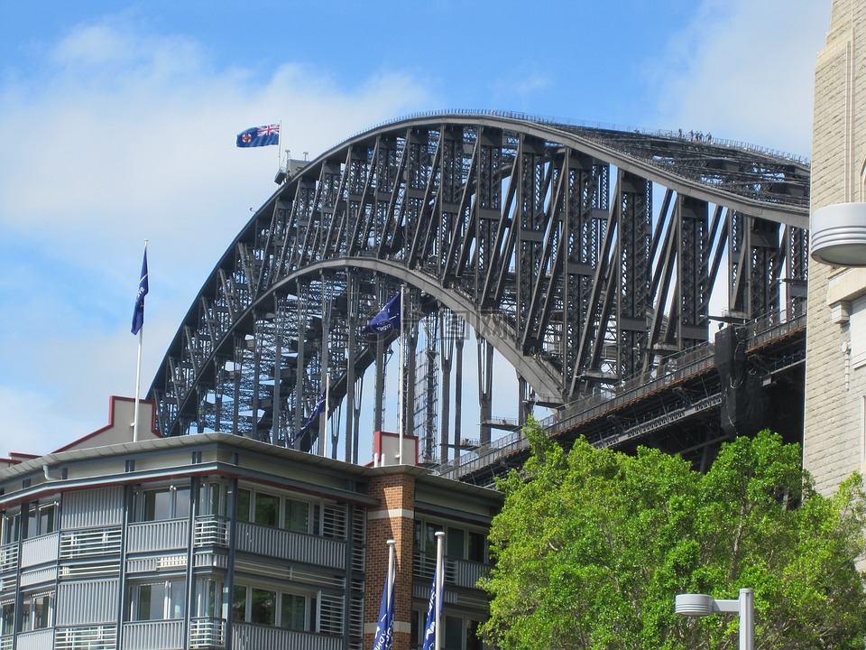 海港,桥,悉尼
