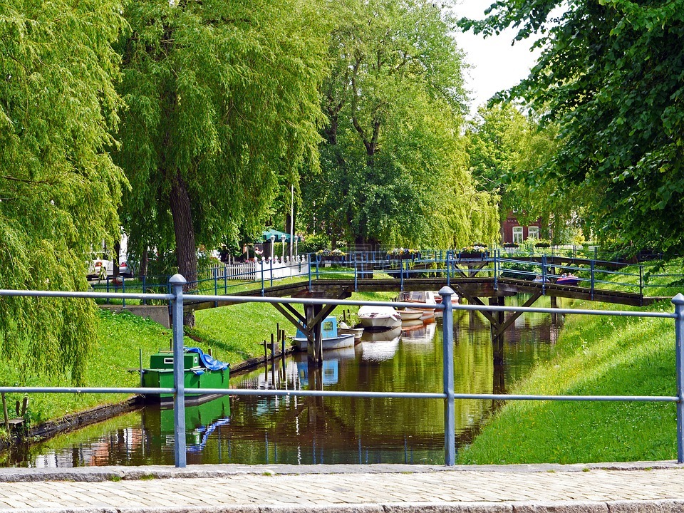 运河,弗雷德里希,荷兰的定居点