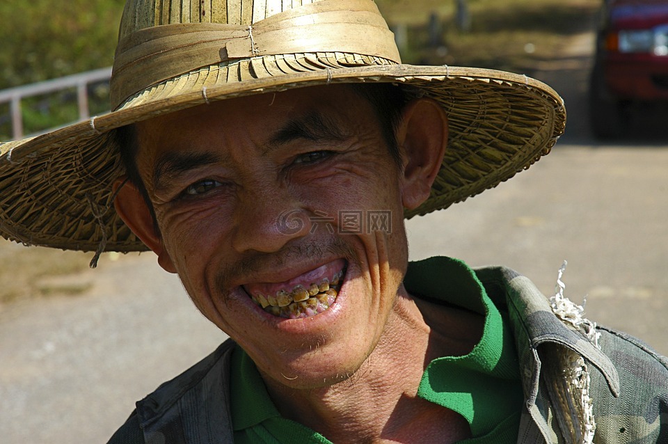 那位老人,帽子,泰国
