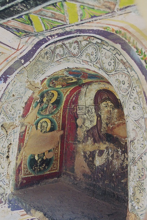 圣凯瑟琳修道院,西奈,壁画