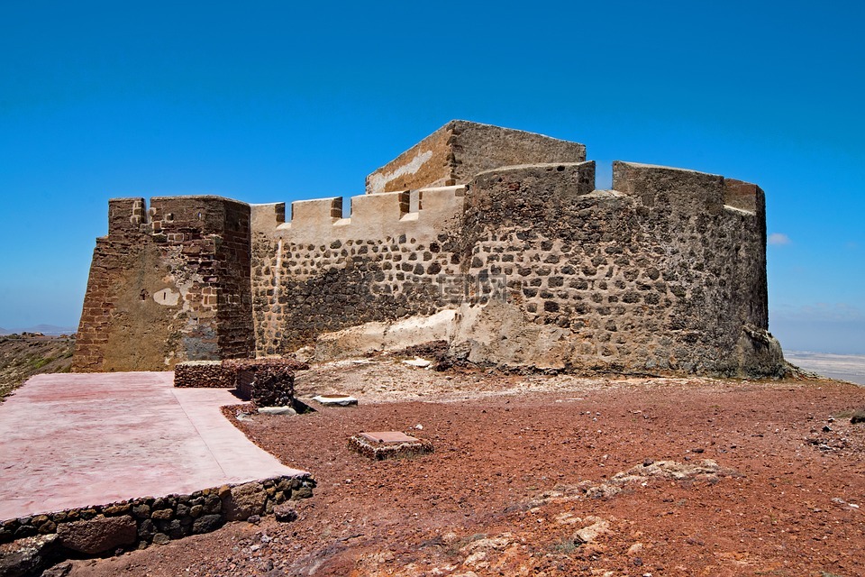 castillo de santa barbara,teguise,兰萨罗特岛
