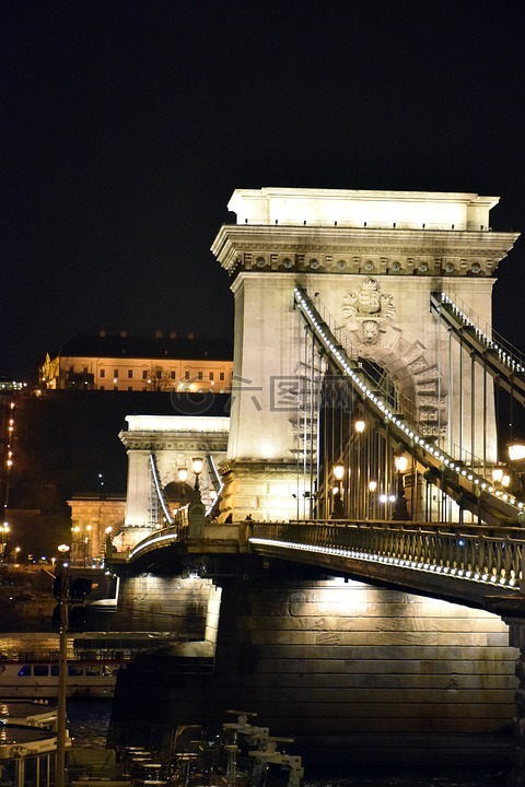 布达佩斯,铁索桥,匈牙利