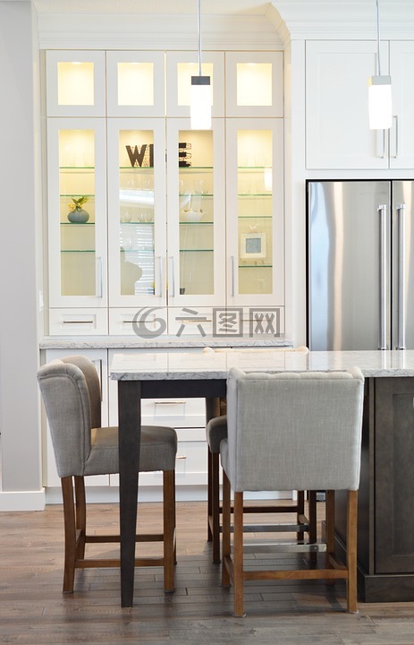 厨房,文件柜,计数器