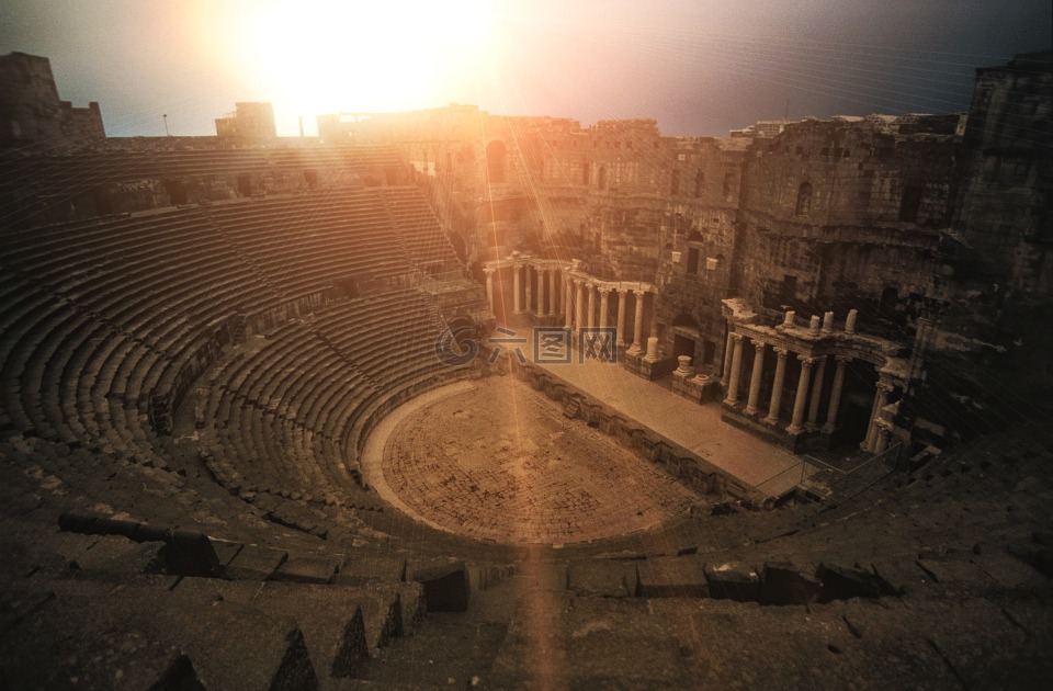 罗马剧院,布斯拉,叙利亚