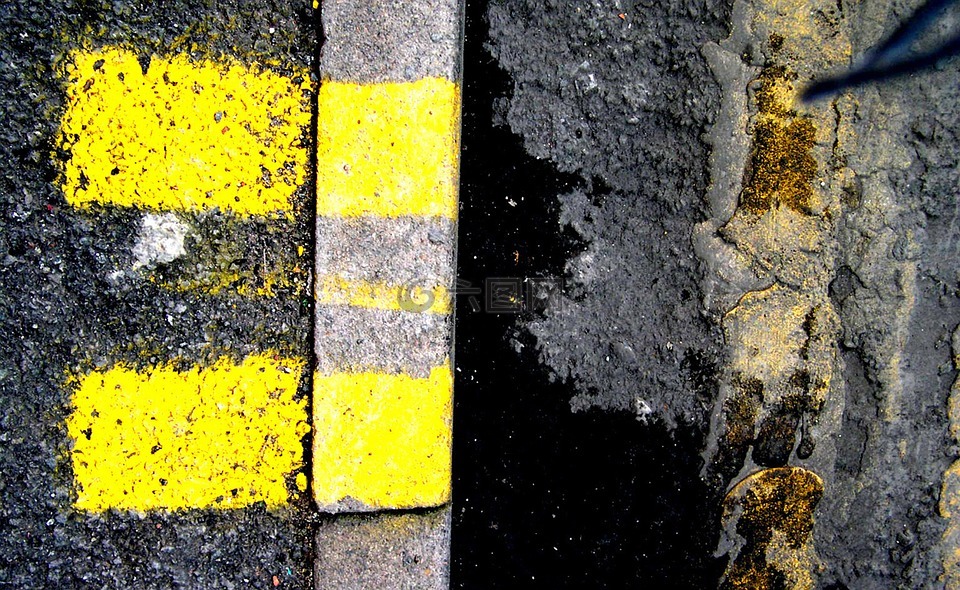街道标志,曼彻斯特市,黄色