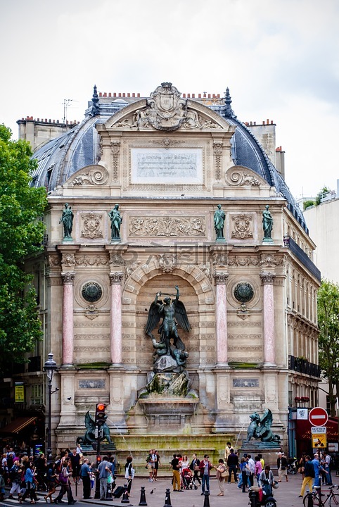 巴黎,旅游,纪念碑