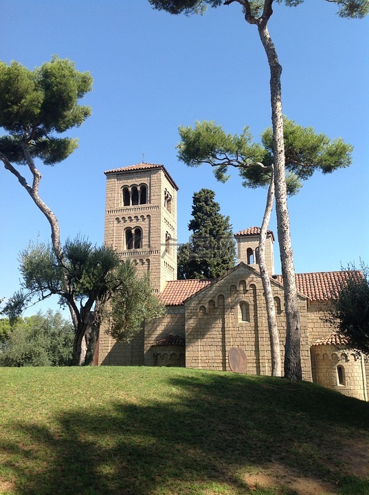 教堂,西班牙小村,巴塞罗那