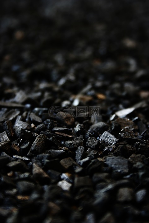 碳,黑色,木炭