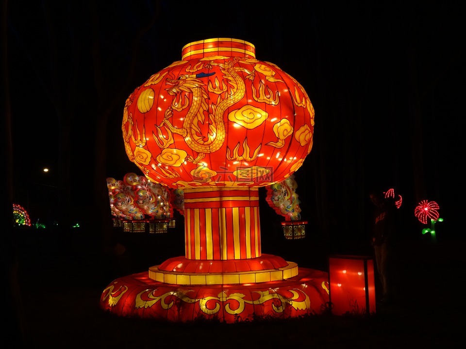巨人中国彩灯,灯的节日,丹德农