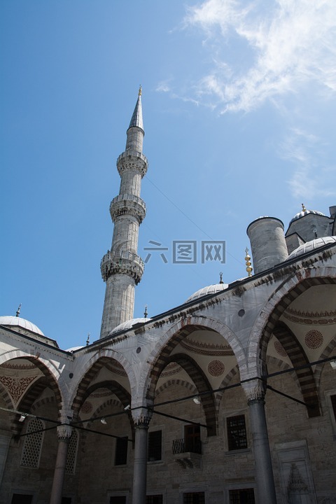 伊斯坦堡,清真寺,土耳其