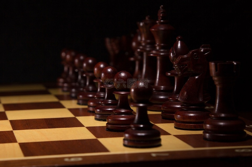 国际象棋,黑色,人物