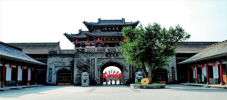 李家大院,正门,广善门