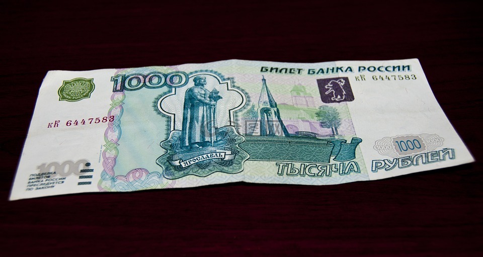 条例草案,1000 卢布,货币符号