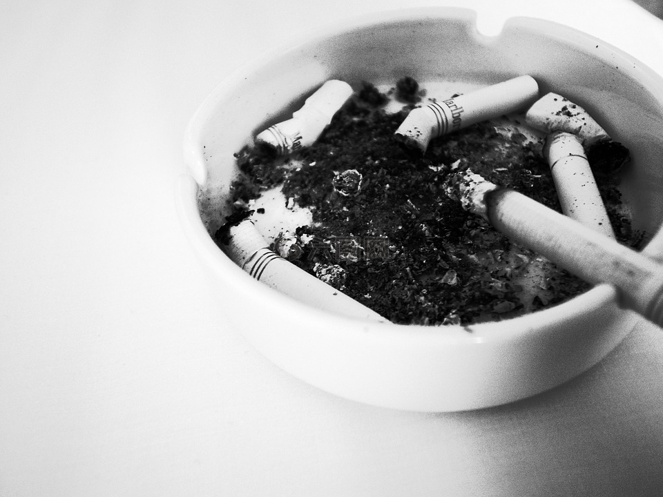 菸灰缸,香菸,万宝路