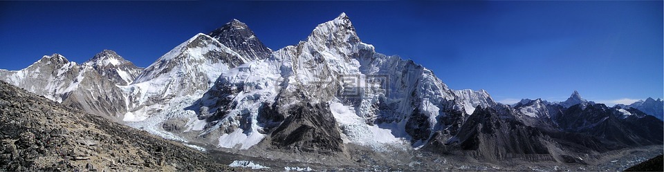 珠穆朗玛峰 喜马拉雅山 Nuptse高清图库素材免费下载 图片编号 六图网