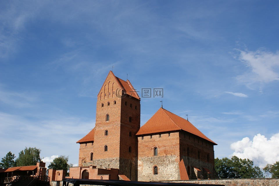 立陶宛,特拉凯,城堡