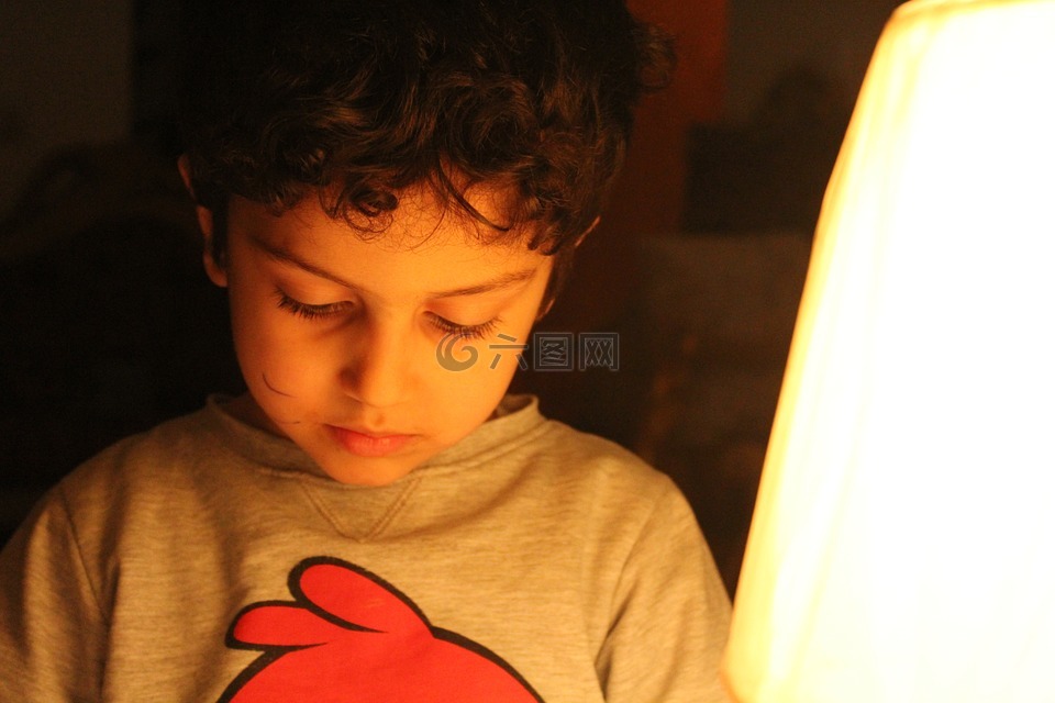 孩子,图,伊拉克