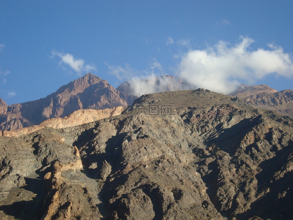 安第斯山脉,山,景观