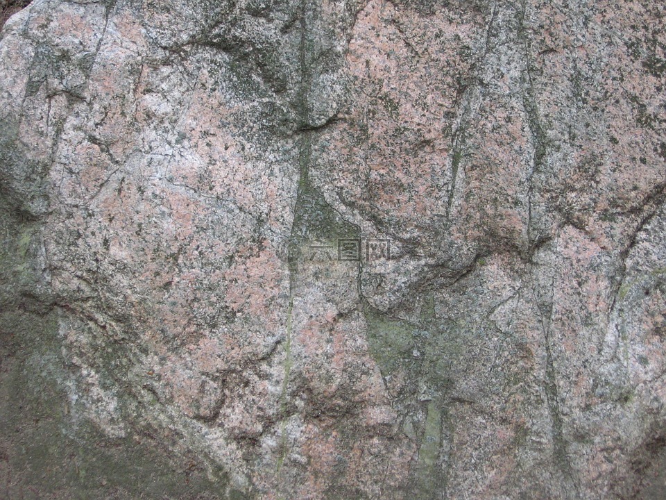 地质学,石,墙