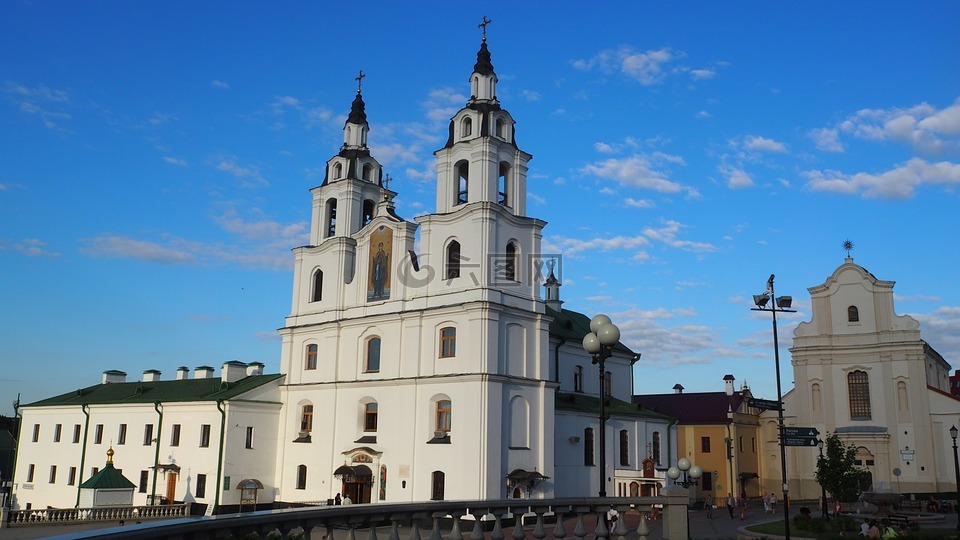 明斯克,教堂,白俄罗斯