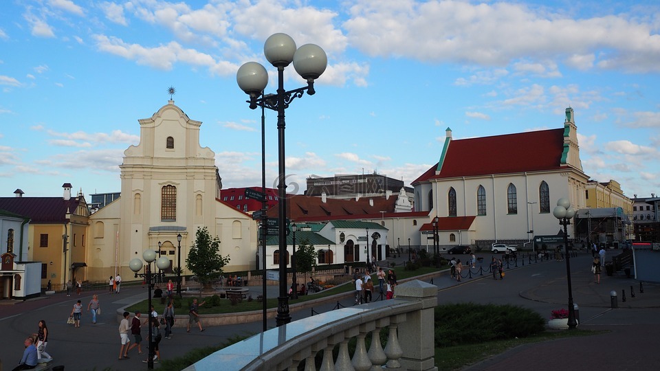 明斯克,教堂,白俄罗斯