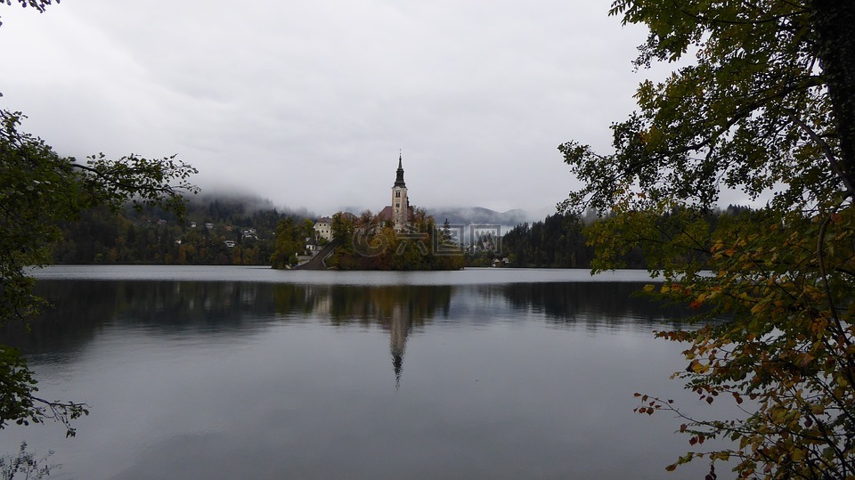 布莱德湖,斯洛文尼亚,教会
