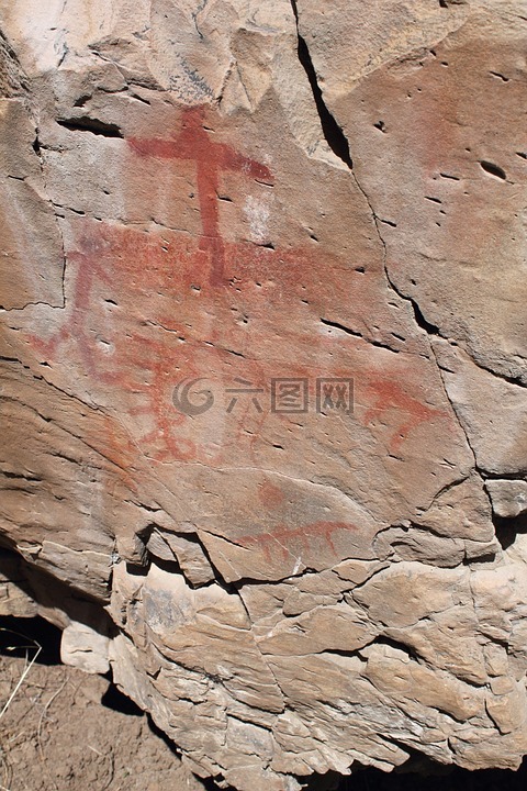 象形文字,南叉,岩石艺术