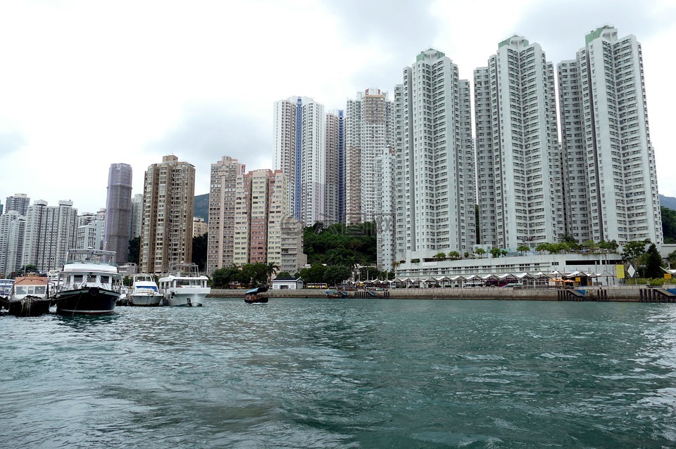 香港,中国,摩天大楼