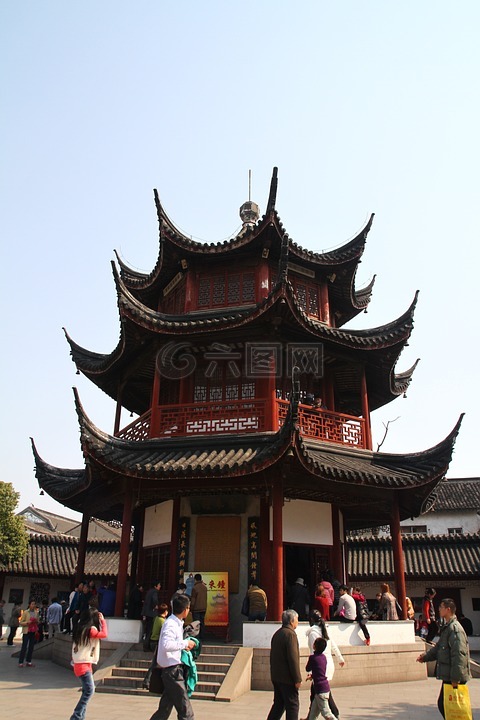 中国古建筑,八角楼,七宝