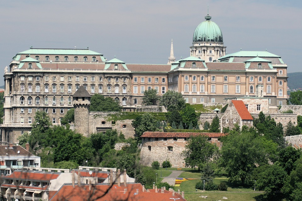 皇宫,建筑,匈牙利