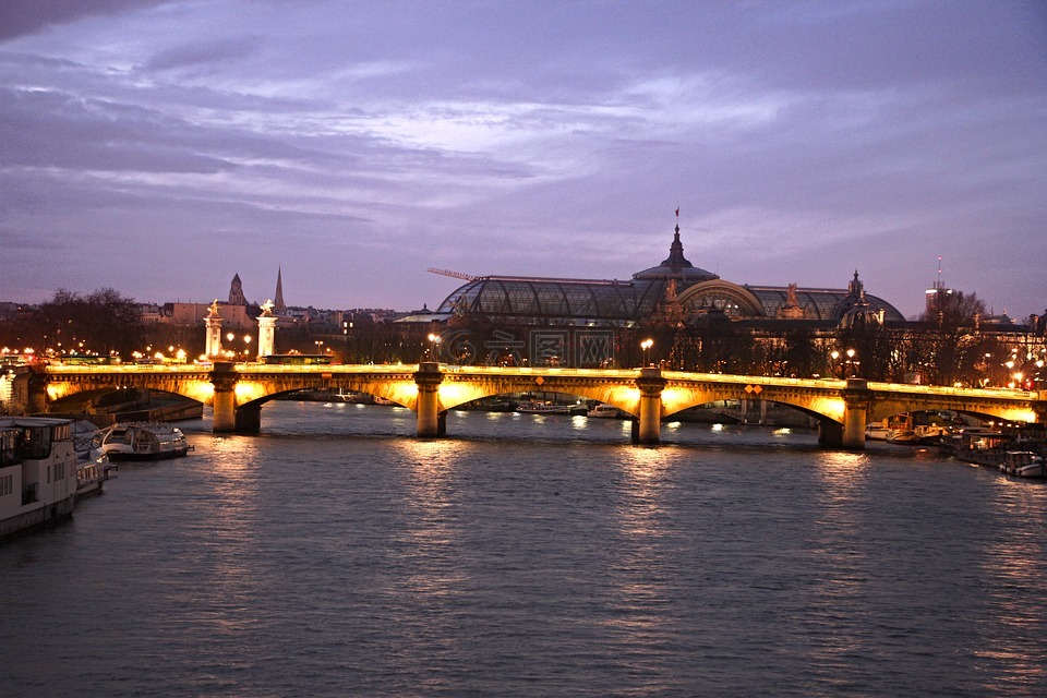巴黎的,亚历山德拉桥,桥