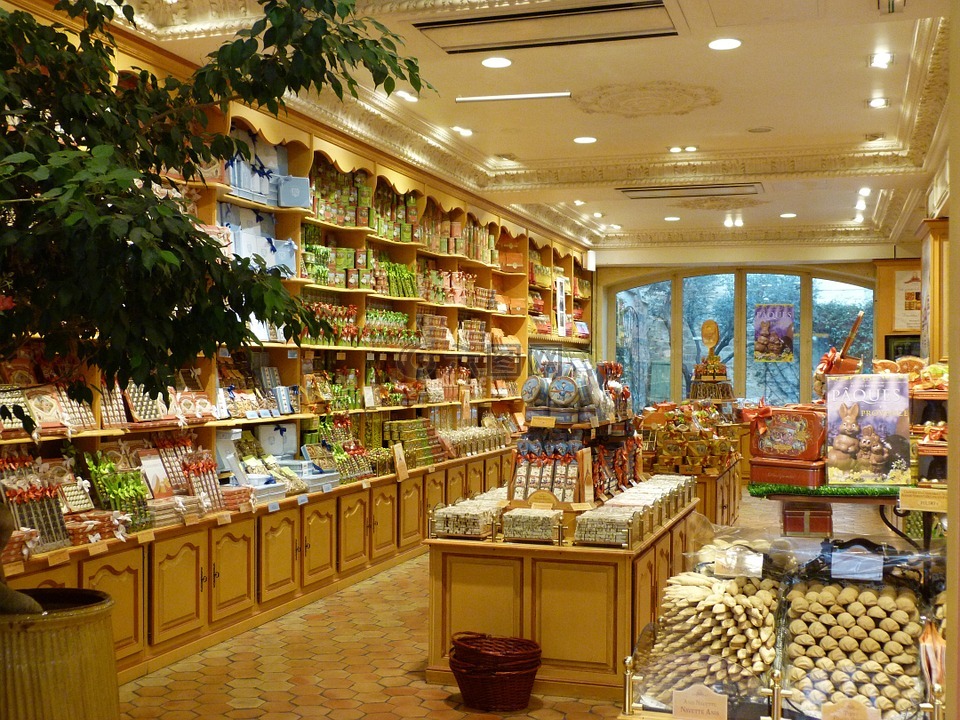 店,糖果,贸易