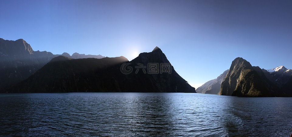 山,海,景观