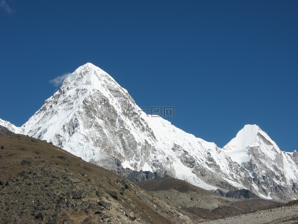 pumori,喜马拉雅山,珠穆朗玛峰迷航