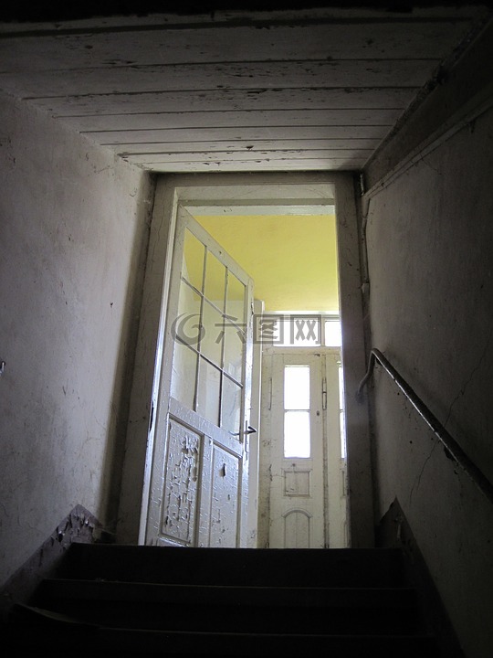 门,楼梯,凯勒