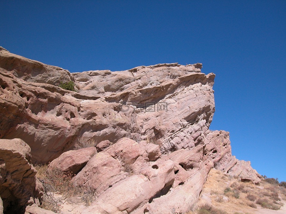 巴斯克斯岩石,沙漠,巴斯克斯