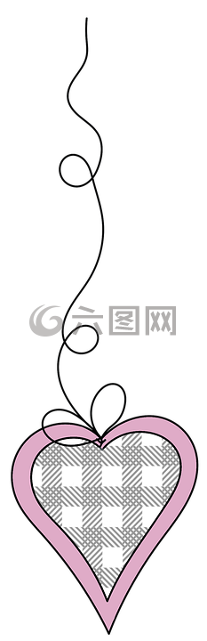 心,彩色,玫瑰