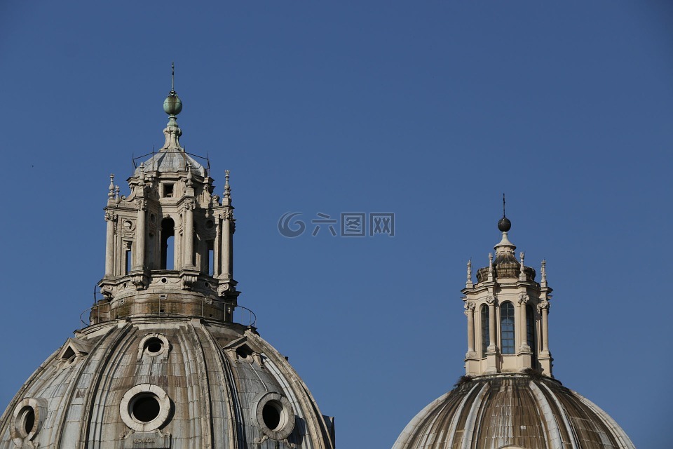教会,圆顶,罗马