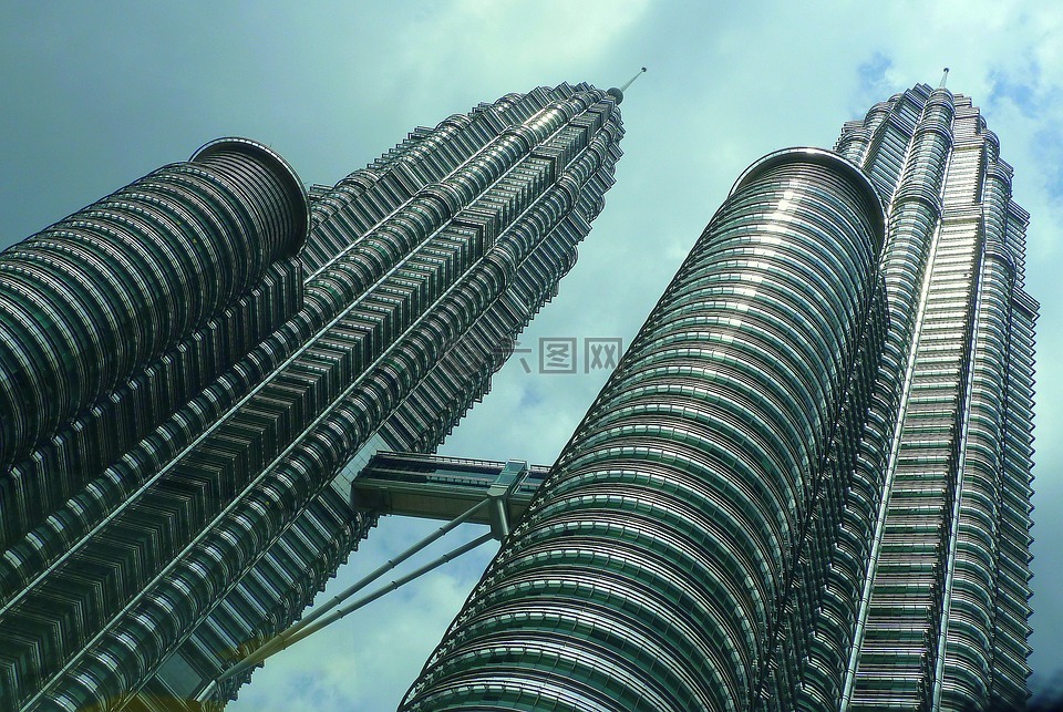 马来西亚,香港吉隆坡,双子塔