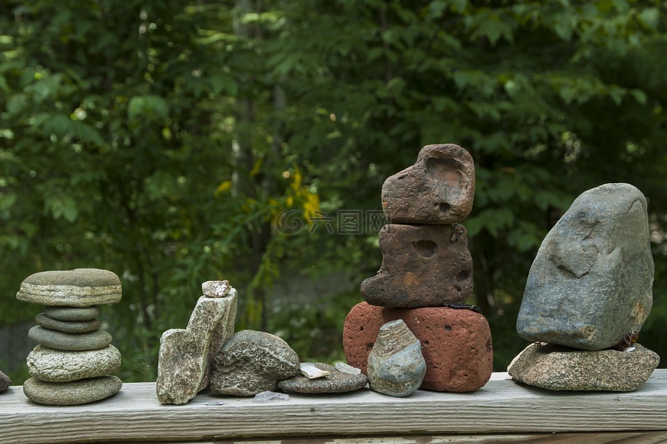 岩,雕塑,石头