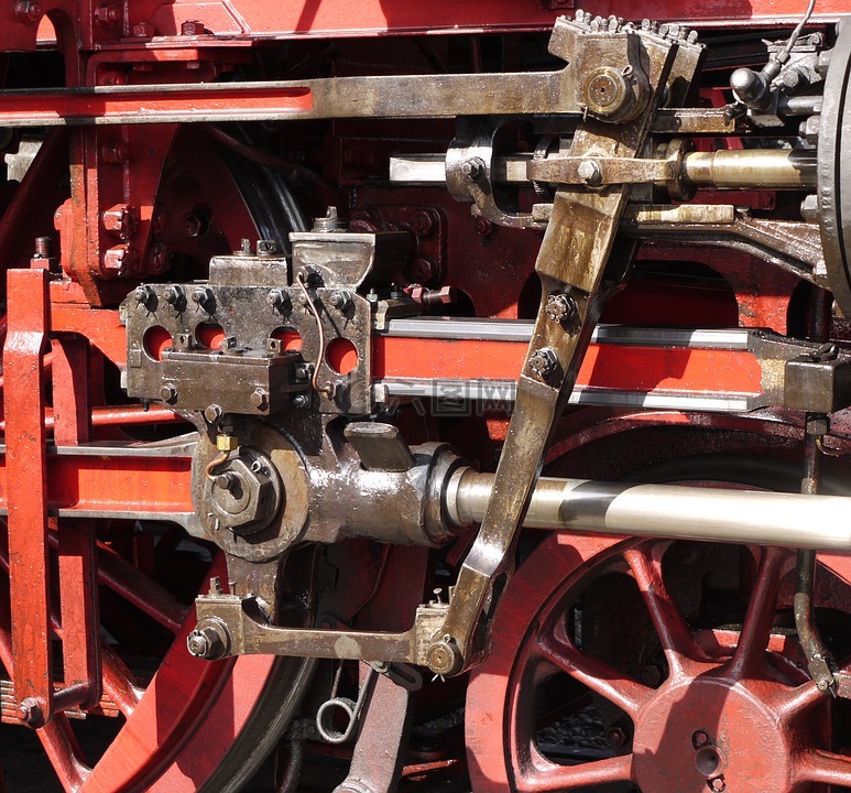 蒸汽机车,发动机,驱动器