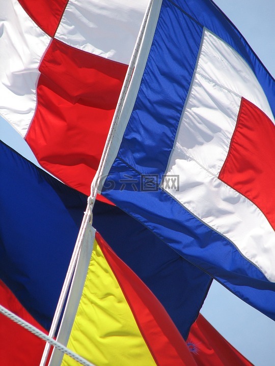 旗,航海标志,航海