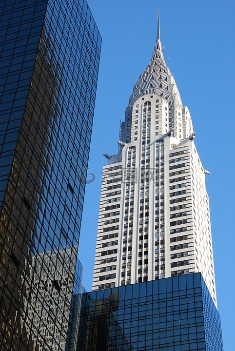 纽约,克莱斯勒大厦,摩天大楼
