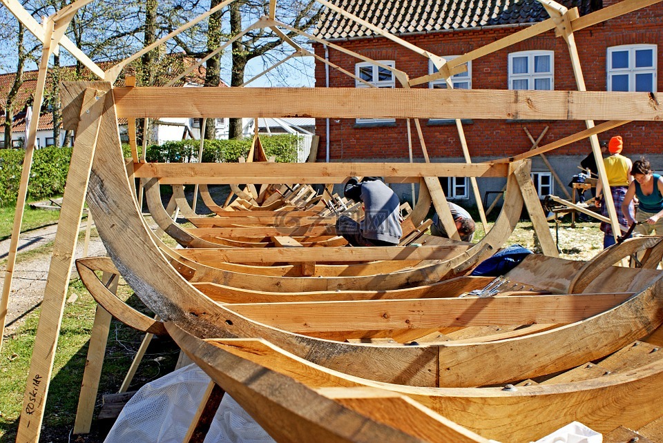 海盗船,造船,丹麦
