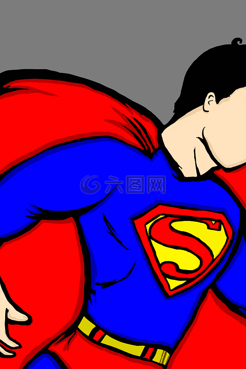 超人,超级英雄,漫画