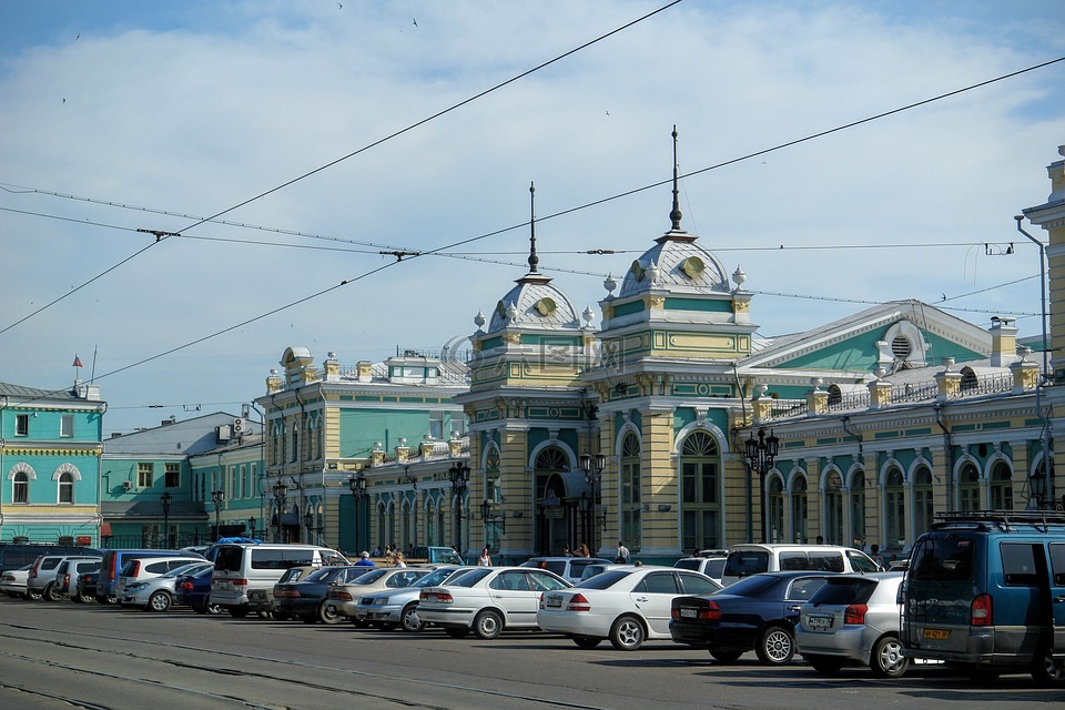伊尔库茨克,火车站,俄罗斯
