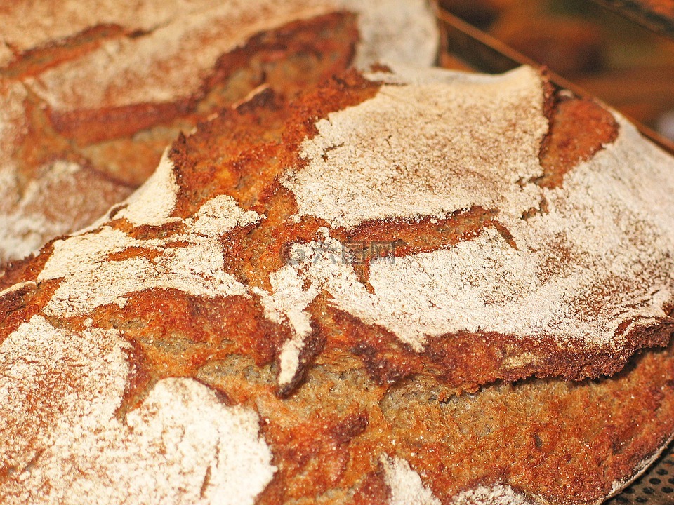 面包,新鲜的面包,弗里施