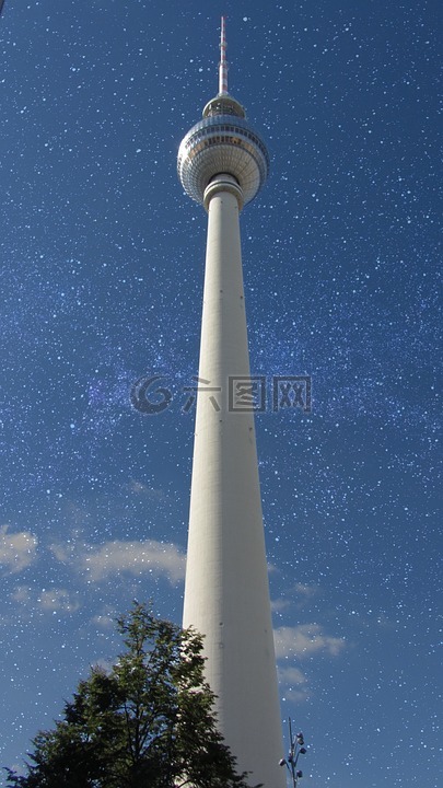 广播发射塔,柏林