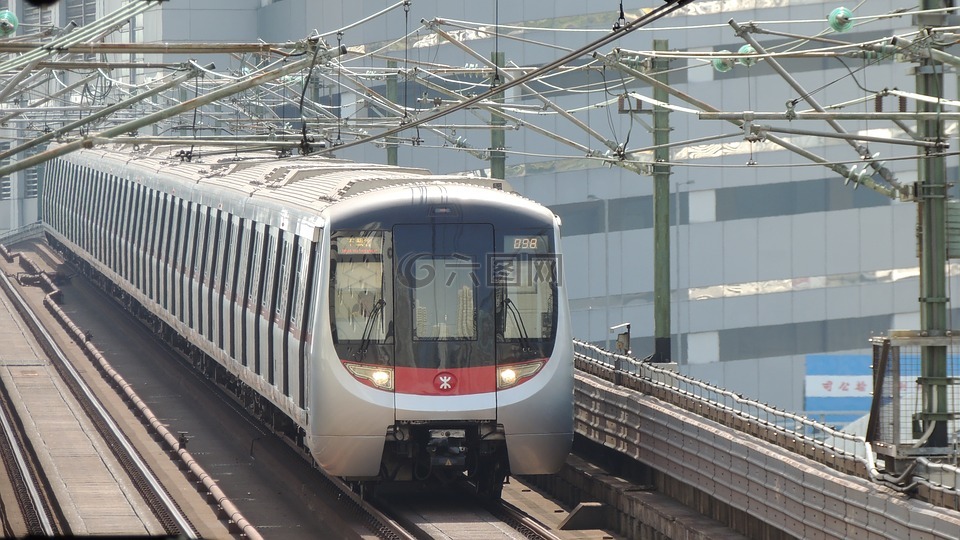 香港,地铁,火车